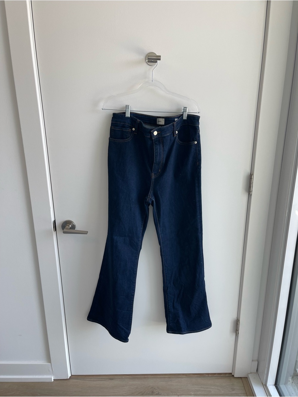 Frame The Reboot Dark Blue Women’s Flared Jeans